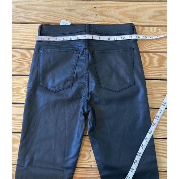 NWT $99 Abercrombie & Fitch High Rise Super Skinny Ankle Pants Size 28 Black - Picture 10 of 10